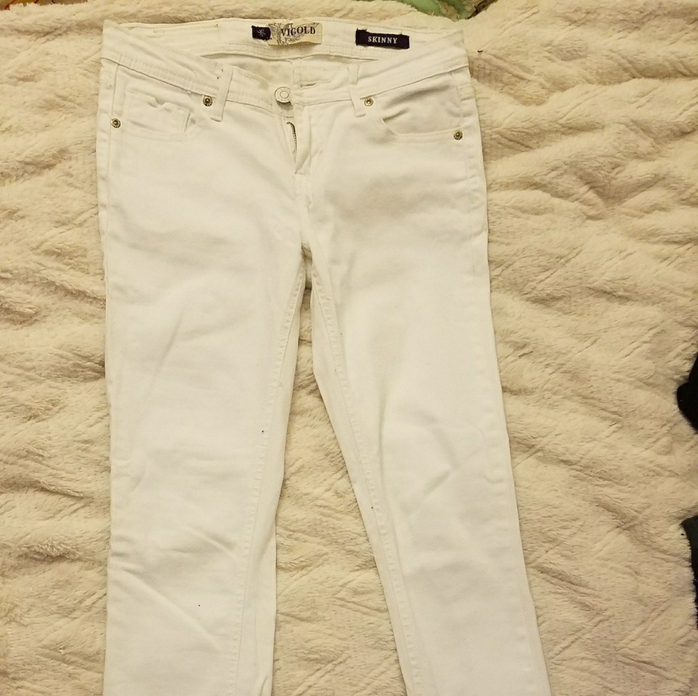 Vigold white skinny jeans nwot
